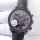 2017 Swiss Replica Omega Seamaster Chronograph Black leather watch (3)_th.jpg